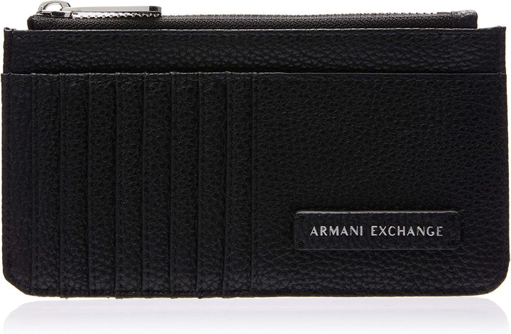 Armani Exchange Portofel pentru bărbați cu card Portofel Femei Naty Shop Nero O mărime se potrivește tuturor