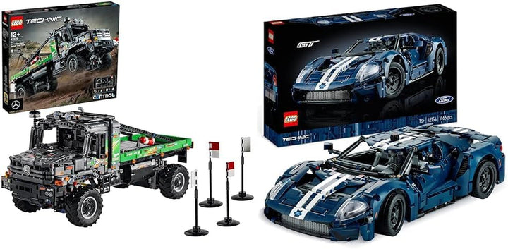 LEGO 42129 Technic 4X4 Mercedes-Benz Zetros Offroad Truck, mașină controlată de la distanță, jucărie camion controlată prin aplicație, idee de cadou pentru adulți și copii, bărbați și femei