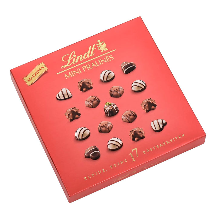 Lindt Schokolade - Mini Pralinés | 2 X 155 G | Pralinen-Schachteln Mit Je 32 Pralinen in 5 Köstlichen Sorten Ohne Alkohol | Pralinengeschenk | Schokoladengeschenk