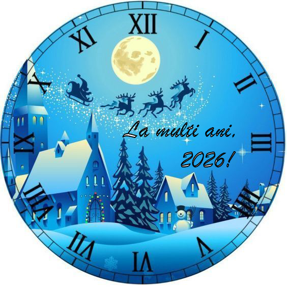 Imagine comestibila, vafa, format A4, , La multi ani!, 2026 Imagini comestibile Nati Shop