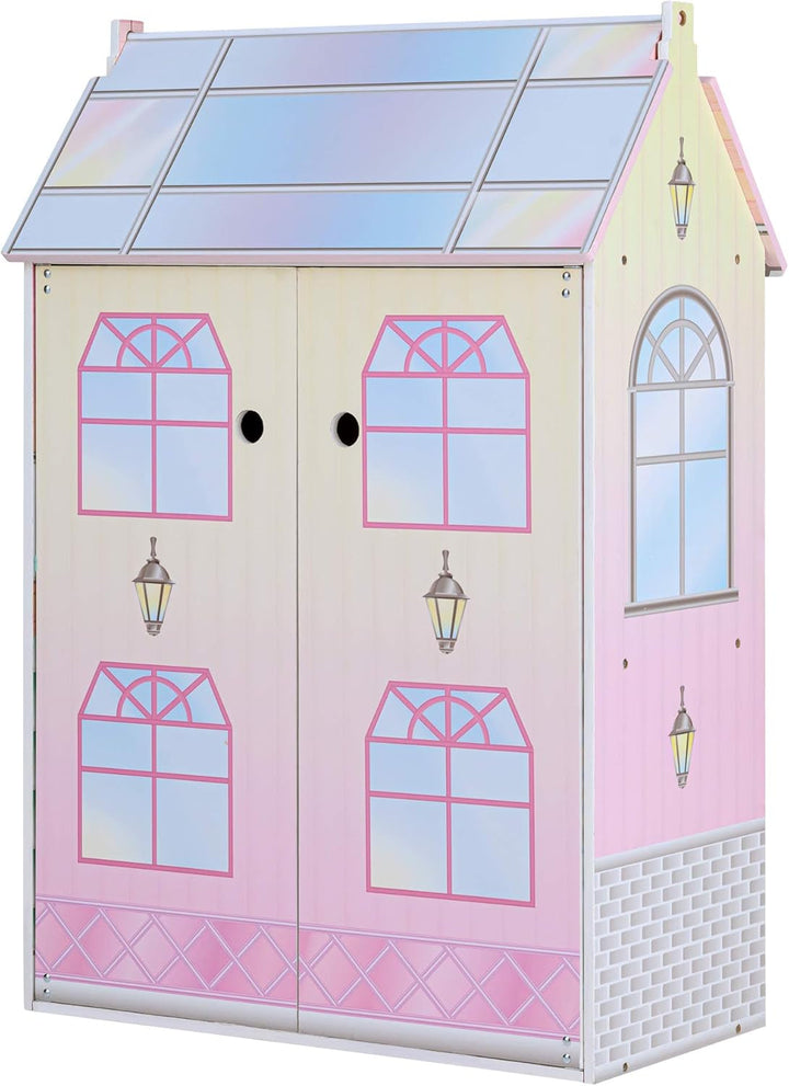 Olivias Little World Glasshouse Kids 12" Doll House & 10 Accesorii Pentru Păpuși 3.5" Multi Td-12518D