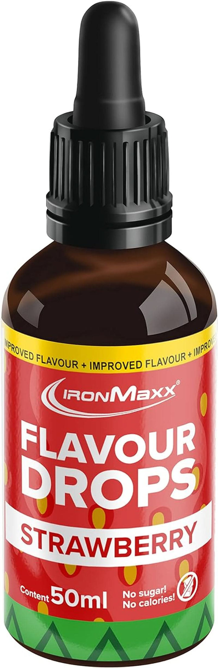 Picături aromate Ironmaxx - Fără calorii și fără zahăr, 50 ml