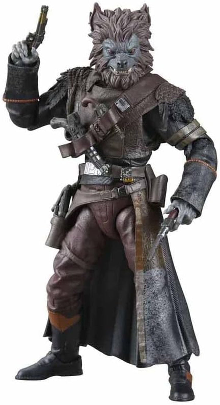 Star Wars Seria Neagră Piratul Căpitan Brutus (Port Borgo), Skeleton Crew Action Figure (15 Cm)