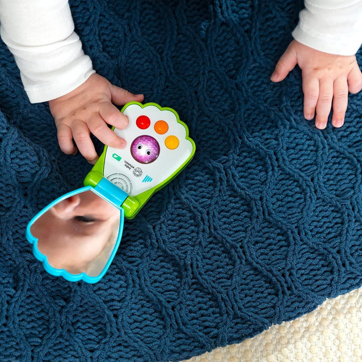Baby Einstein, Ocean Explorers Shell Phone, sunete și lumini, 3 limbi - engleză, franceză, spaniolă, de la 6 luni Jucarii Bebe Naty Shop