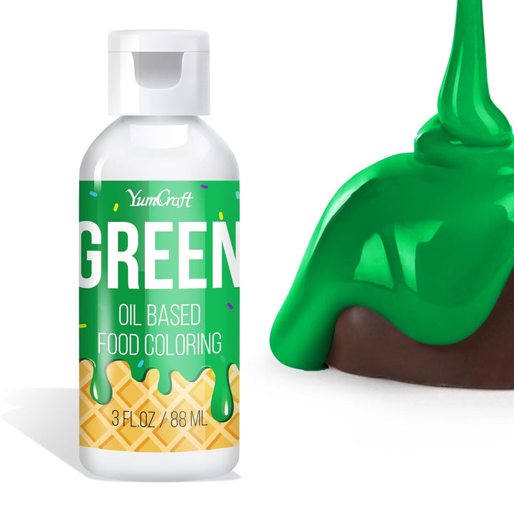 Fettlösliche Lebensmittelfarbe - Ölbasis Lebensmittelfarben Für Schokolade, Buttercreme, Süßigkeiten, Zuckerguss - Konzentrierte Oil Based Food Coloring Zum Backen, Kochen, Fondant (Weiß, 88Ml)