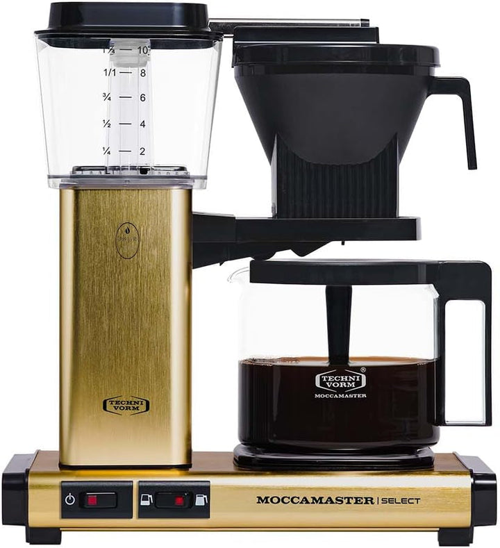 Moccamaster KBG Select, Cafetieră, Cafetieră cu filtru, Yellow Pepper, 1,25 litri