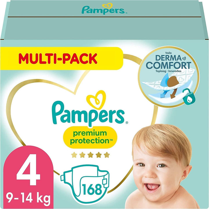 Pampers Baby Nappies mărimea 4, Premium Protection, Nappies, 174 buc. , 9Kg - 14Kg