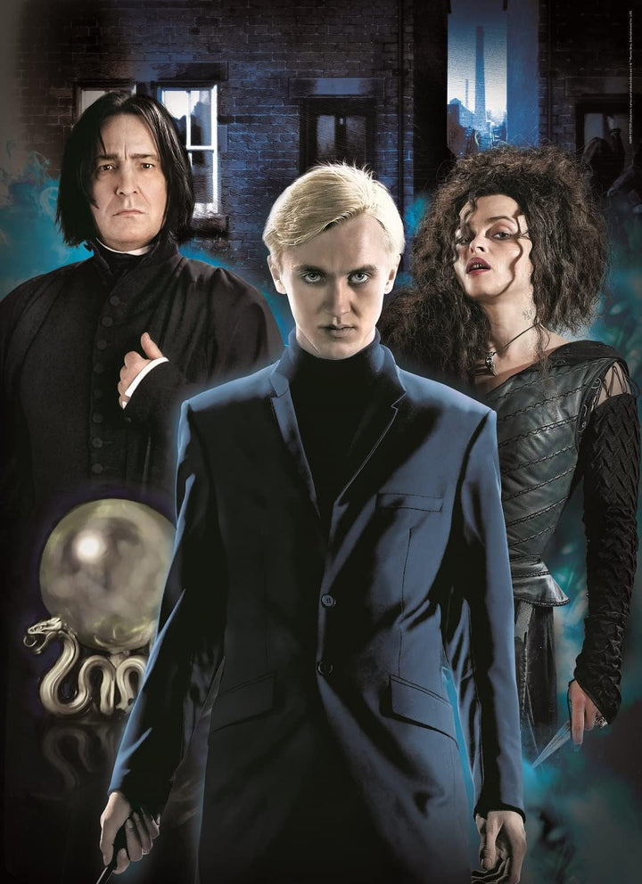 Clementoni 61884 Harry Potter - Puzzle 3 X 1000 piese de la 9 ani, Puzzle colorat pentru adulți cu culori îndrăznețe, Joc de îndemânare pentru întreaga familie, Idee excelentă de cadou
