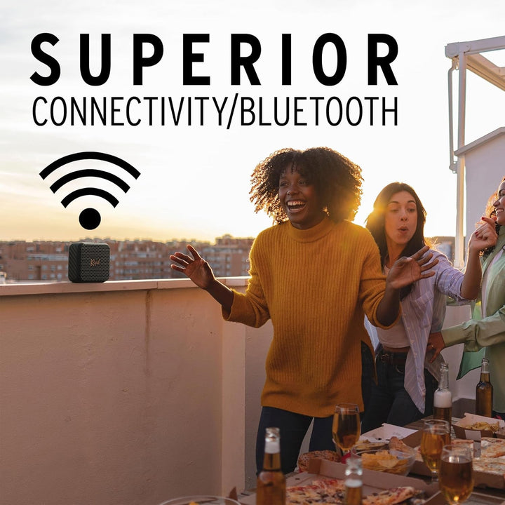 Klipsch Austin, Difuzor Bluetooth portabil cu microfon integrat, Bluetooth 5.3, autonomie 12 ore