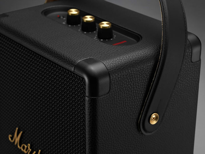 Marshall Tufton În aer liber portabil Bluetooth Party Speaker, IPX2 rezistent la apă - negru și alamă