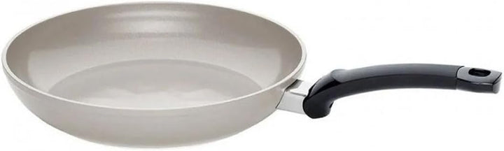 Fissler Ceratal Classic Pfannen-Set / 2-Teilig, Aluminium-Pfanne, Keramik-Beschichtet (24+28 Cm) Ceramic Bratpfanne Antihaftend – Induktion, Grau