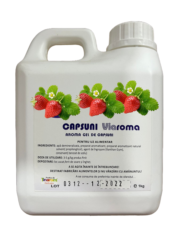 Aroma gel de capsuna, 1kg - Nati Shop