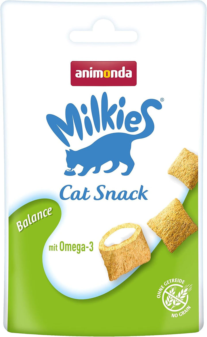 Animonda Milkies Selection (20 cupe À 15 G), lapte de pisică ușor digerabil pentru pisici adulte, pachet valoric practic cu 20 de cupe de lapte de pisică, gustare cu lapte fără soia și zahăr