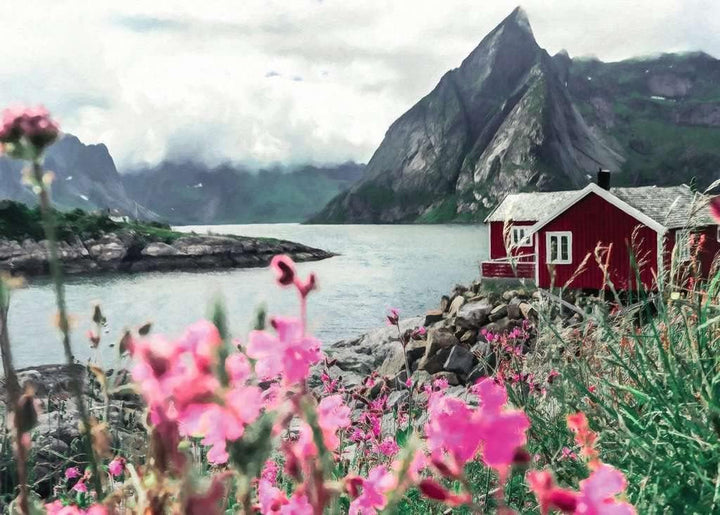Ravensburger Puzzle Locuri scandinave 16740 - Reine, Lofoten, Norvegia - puzzle jigsaw de 1000 de piese pentru adulți și copii de peste 14 ani