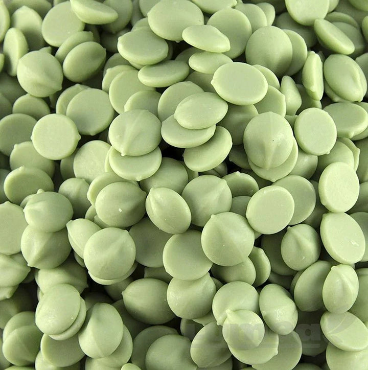 Ciocolata fina verde cu aroma de lamaie Barry Callebaut, 2.5 kg Materii Prime Profesionale Naty Shop