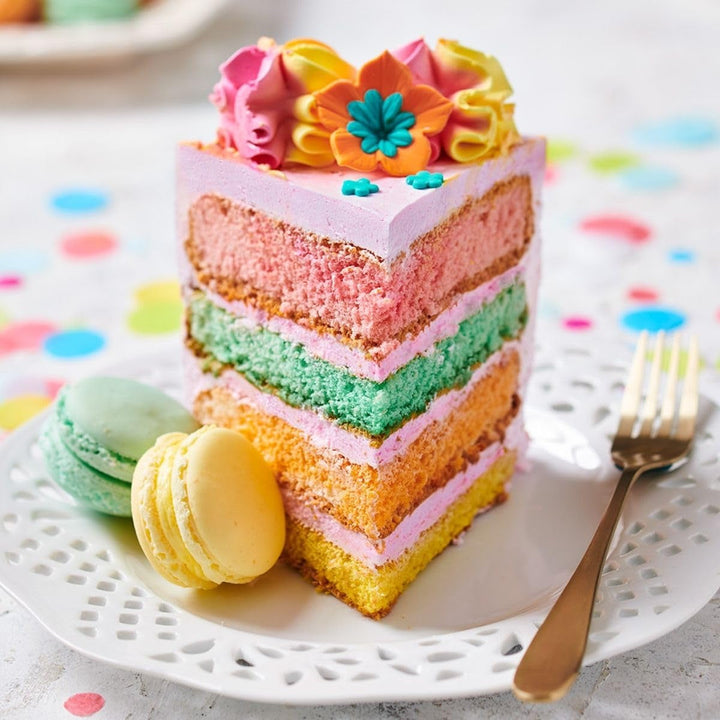Funcakes Food Color Gel Set / 8: Hochkonzentrierte Lebensmittelfarbe Für Teig, Creme, Fondant, Marzipan, Teig. 8 Farben: Gelb, Rosa, Rot, Hellgrün, Baby Blau, Aqua, Lila, Schwarz. Halal.