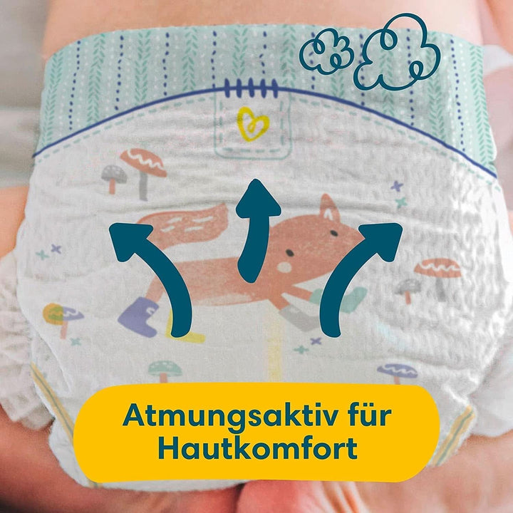 Pampers Baby Windeln Größe 1 (2-5Kg) Premium Protection, 180 Stück, Newborn, Monatsbox Und Always Discreet Inkontinenz Und Wochenbett Pants Gr. L (8 Höschen) Für Damen, 0% Farb- Und Duftstoffe