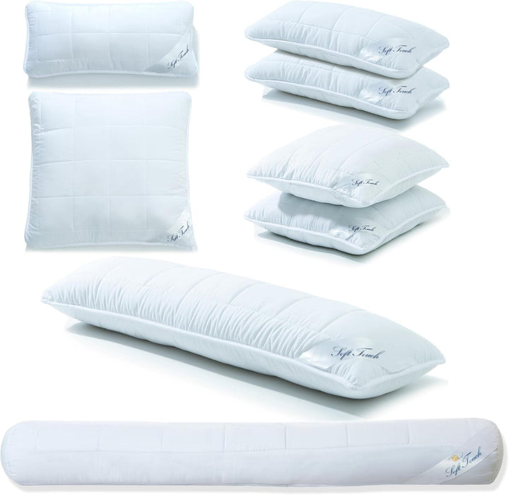 Pernă laterală de dormit 40 X 145 Cm închidere cu fermoar pernă de îngrijire 1500G Reglare climatică Oeko-Tex