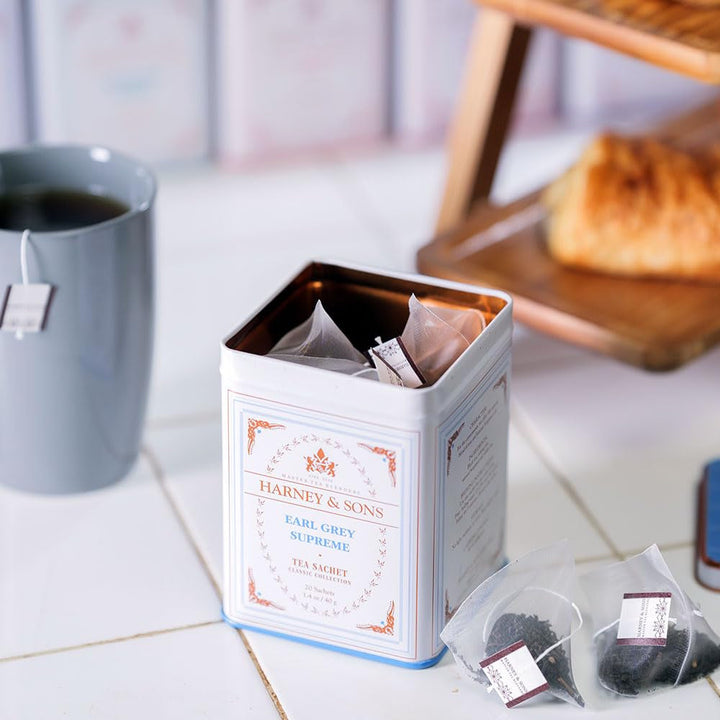 Earl Grey Supreme, Black Tea, 20 Sachets Tea USA Naty Shop
