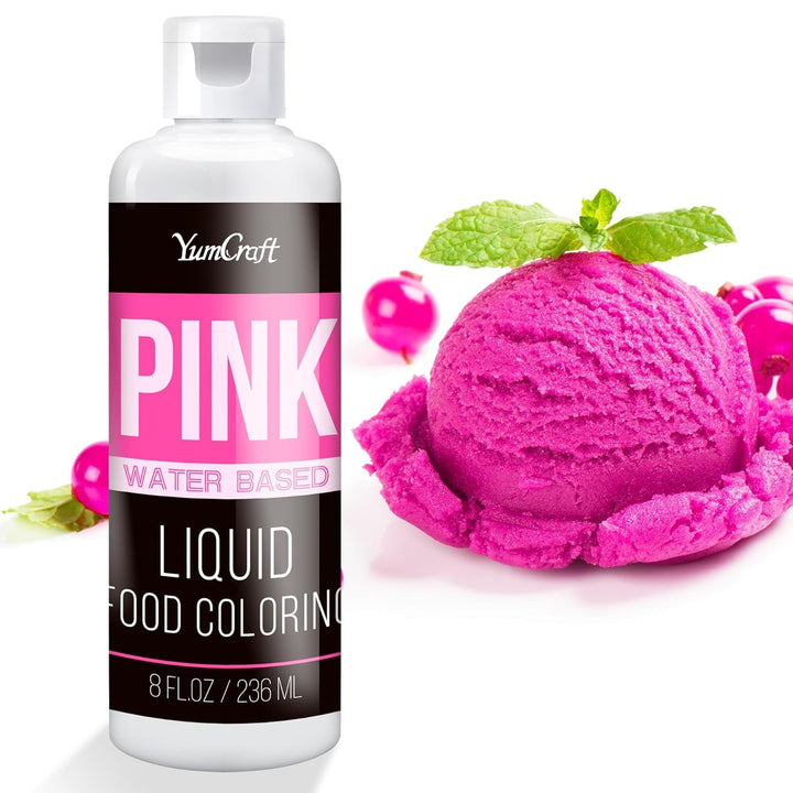 Lebensmittelfarbe - Hoch Konzentriert Flüssig Lebensmittel Farbe Zum Kuchen, Backen, Ostereiern, Getränken - Zuckerfrei Food Coloring Für Fondant, Zuckerguss, Slime, Tortendeko (Roter Samt, 236Ml)