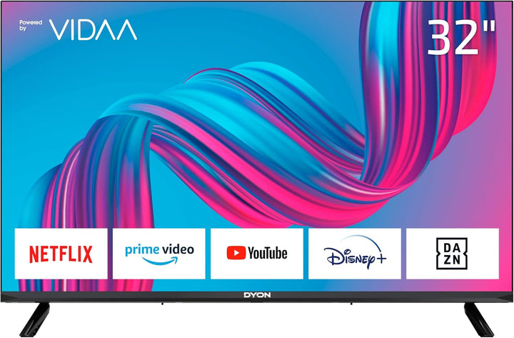 DYON Movie Smart 24 VX 60 Cm (24 Zoll) Fernseher (HD Smart TV, HD Triple Tuner (DVB-C/-S2/-T2), App Store, Prime Video, Netflix, Youtube, DAZN, Disney+) [Mod. 2023]…