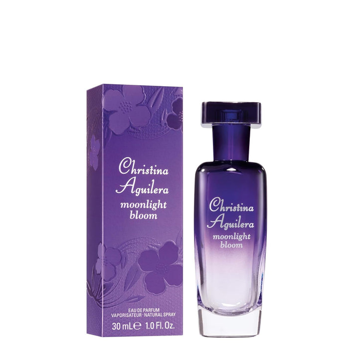 Christina Aguilera - Moonlight Bloom Eau De Parfum, Parfum Floral cu Aromă de Iasomie, Parfum pentru Femei - 30 ml