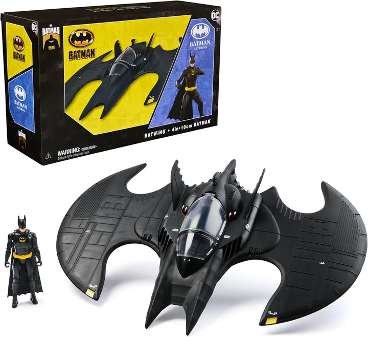 DC Toy Vehicle 85Th 4In Batwing și Fig