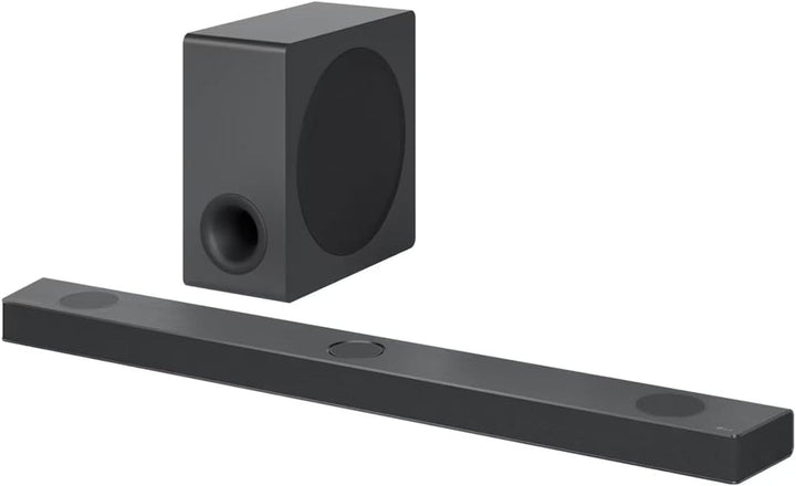 LG S90QY Soundbar TV 570 W, 5.1.3 Kanäle Mit Kabellosem Subwoofer, 3 Kanäle Up-Firing, Audio Meridian, Dolby Atmos, DTS:X, IMAX Enhanced, Bluetooth, WLAN, Optischer Eingang, USB, HDMI In/Out