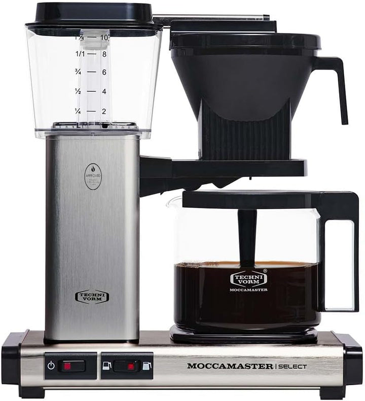 Moccamaster KBG Select, Cafetieră, Cafetieră cu filtru, Yellow Pepper, 1,25 litri