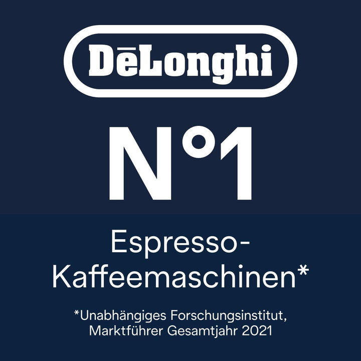 De'Longhi Magnifica Start ECAM222.20.B, Mașină de cafea complet automată cu spumă de lapte, pentru cappuccino, cu selector espresso direct și funcție 2X espresso, râșniță conică în 13 trepte, 1450 W, negru