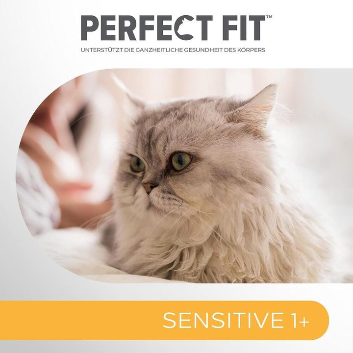 Sensitive 1+ hrană umedă pentru pisici cu somon și pui în sos - hrană umedă pentru pisici13 X 4 săculeți À 85G
