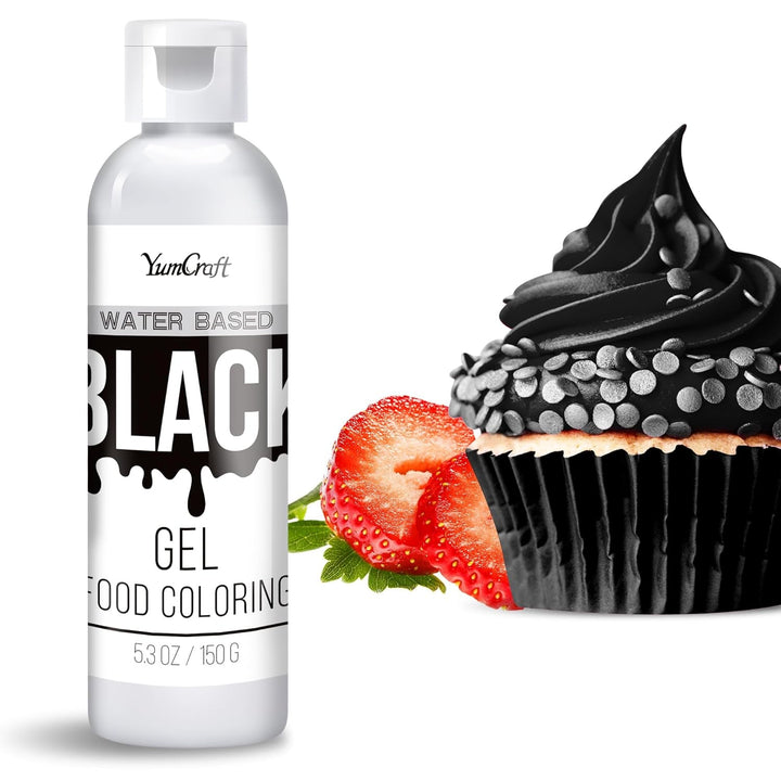 Lebensmittelfarbe Gel - Hoch Konzentriert Gel Lebensmittel Farbe Zum Kuchen, Backen, Ostereiern, Getränken - Zuckerfrei Food Coloring Für Fondant, Zuckerguss, Slime, Tortendeko (Rot, 150G)