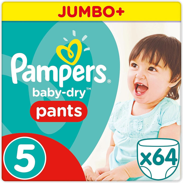 Pampers (Alte Version), Größe 5 Windeln 76, 11-16Kg (2 Pack)