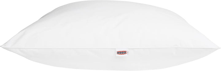 DODO Premium Pillow, 60 X 60 Cm, Medium Comfort, Perna Cloud De Douceur | Miteproof And Fluffy | Percale Cotton + Piping Lavabilă la mașină la 40 °C