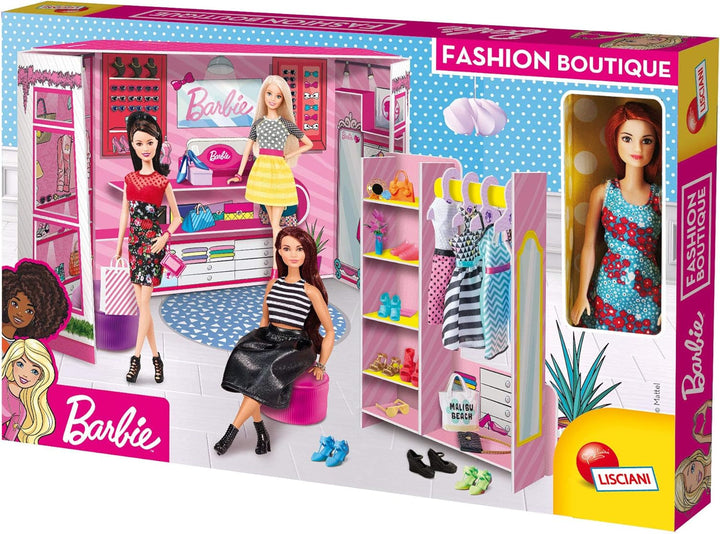Lisciani 76918 Barbie Fashion Boutique cu păpușă