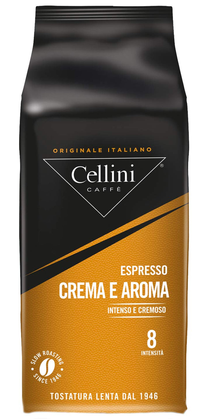 Cellini Crema E Aroma Ganze Bohne, 1000 G, 1Er Pack (1 X 1 Kg)