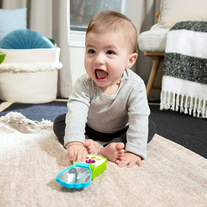 Baby Einstein, Ocean Explorers Shell Phone, sunete și lumini, 3 limbi - engleză, franceză, spaniolă, de la 6 luni Jucarii Bebe Naty Shop