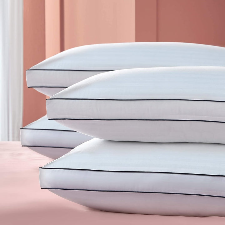 Pernă de susținere Silentnight Luxury Hotel Collection - pernă de susținere a spatelui și laterală de calitate hotelieră cu design cu pereți de cutie pentru susținere suplimentară a capului, gâtului și umerilor - 1 buc