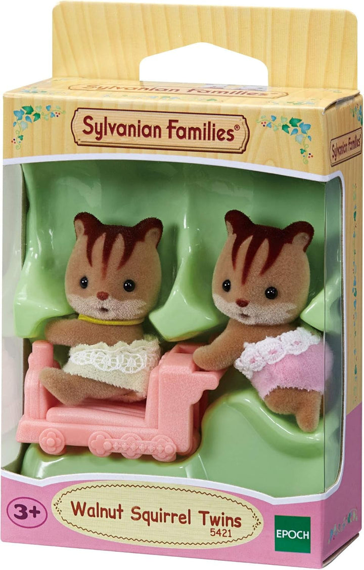 Sylvanian Families L5421 Figurine cu gemeni veveriță din nuc pentru casa de păpuși
