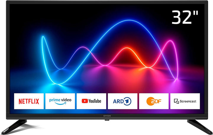 DYON Movie Smart 24 VX 60 Cm (24 Zoll) Fernseher (HD Smart TV, HD Triple Tuner (DVB-C/-S2/-T2), App Store, Prime Video, Netflix, Youtube, DAZN, Disney+) [Mod. 2023]…