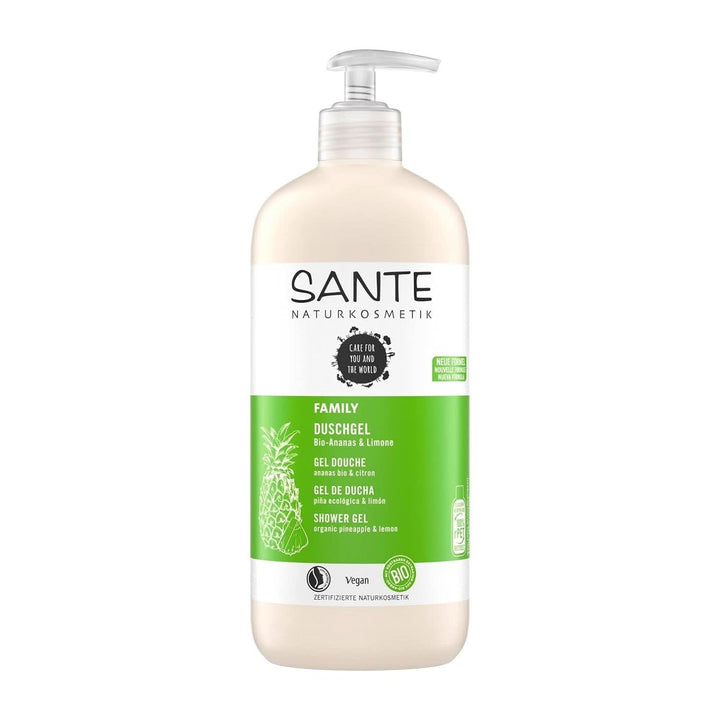 SANTE Natural Cosmetics Gel de duș răcoritor cu parfum de citrice, 950 ml