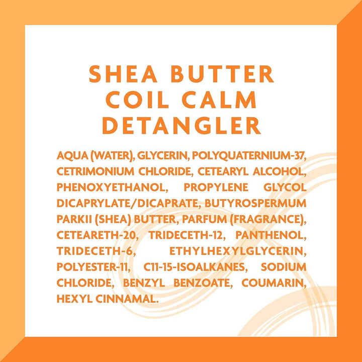 Cantu Coil Calm Produs pentru descurcarea parului Detangling Spray, Shea, păr creț, 237 ml Produse pentru descurcarea părului Naty Shop