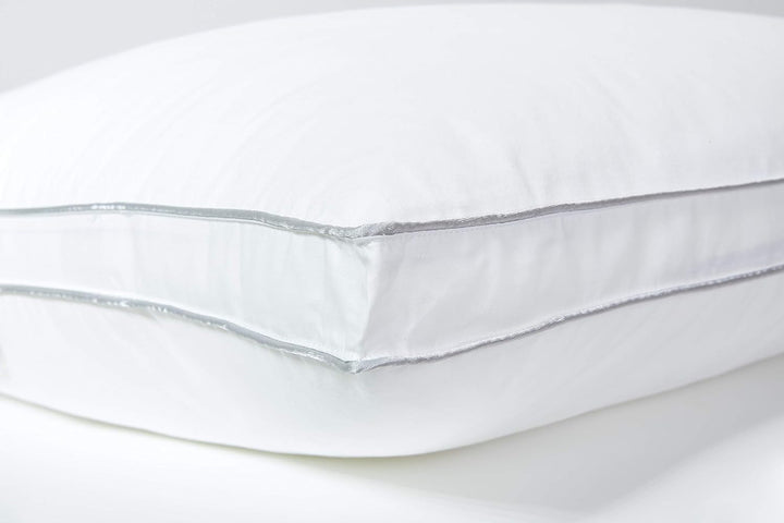 Pernă, Bumbac, Percale, 50 X 70 Cm, Finisaj fin, Confort, Percale, 100% bumbac, De înaltă calitate, Moale, Fabricat în Franța, Alb 73130220