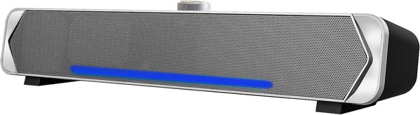 HEANTTV Computerlautsprecher Für Desktop-Monitore, Bluetooth-Lautsprecher Für PC, Soundbar Bluetooth 5.3 Mit Kabel Und Usb-Stromversorgung, Soundbar Für PC, Laptops, Smartphones