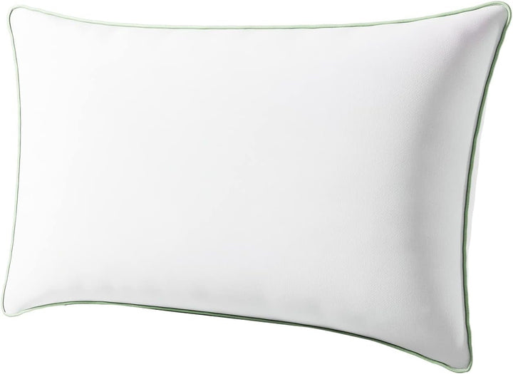 Novilla Pillow 65X65 Set de 2, 2800G (1400Gx2) Pernă reglabilă în înălțime Pernă pătrată de dormit Pernă albă de pat cu zip față de pernă lavabilă