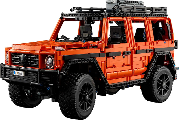 LEGO Technic Mercedes-Benz G 500 Professional Line, set de construcție cu model de mașină G-Class, cadou pentru adulți, set de vehicule de lux de teren, obiect de colecție Mercedes, mașină de jucărie 42177