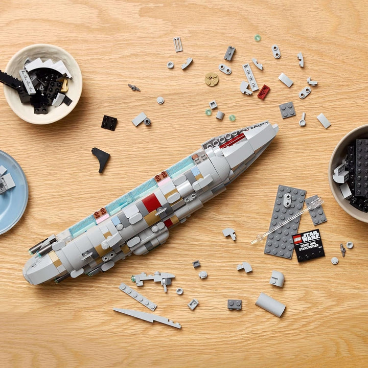 LEGO Star Wars 75405 Home One Starcruiser din Întoarcerea lui Jedi - Model de navă stelară - Set de fantezie și colecție de construit și expus - Cadou pentru fanii adulți și adolescenți