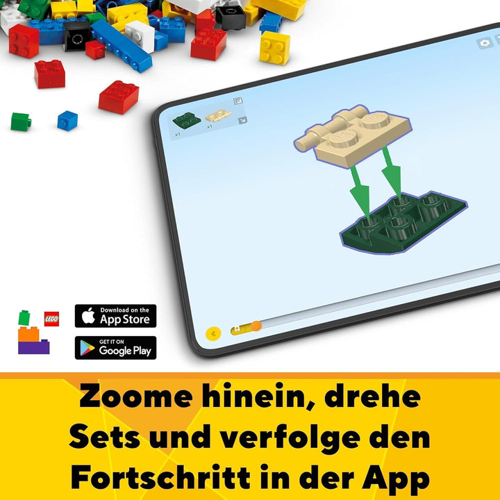 LEGO Creator 3In1 Set de stropitoare cu flori, decorare cameră copii, construiește o stropitoare cu buchet de flori, cizme de cauciuc sau 2 păsări de jucărie, cadou creativ pentru fete și băieți de la 8 ani 31149