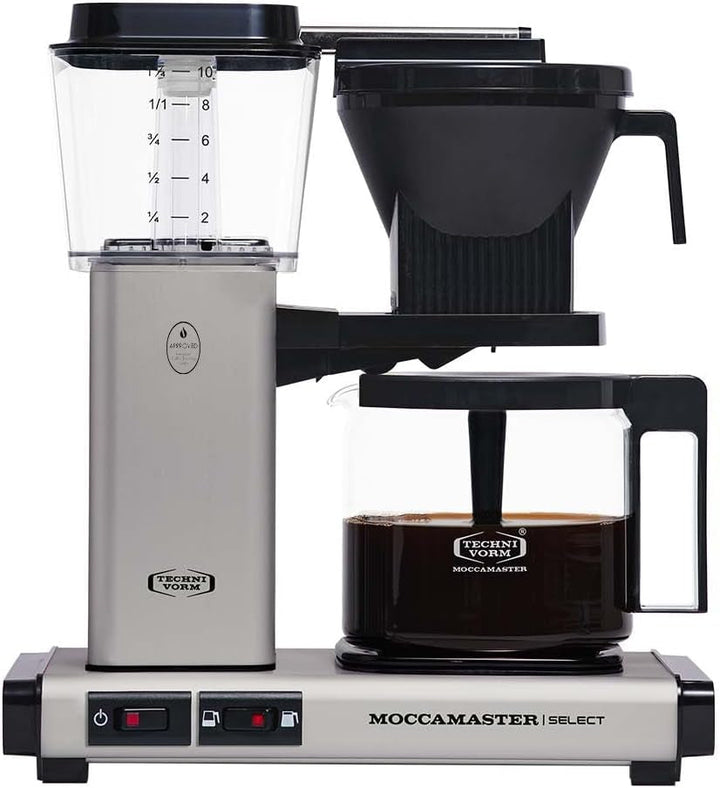 Moccamaster KBG Select, Cafetieră, Cafetieră cu filtru, Yellow Pepper, 1,25 litri