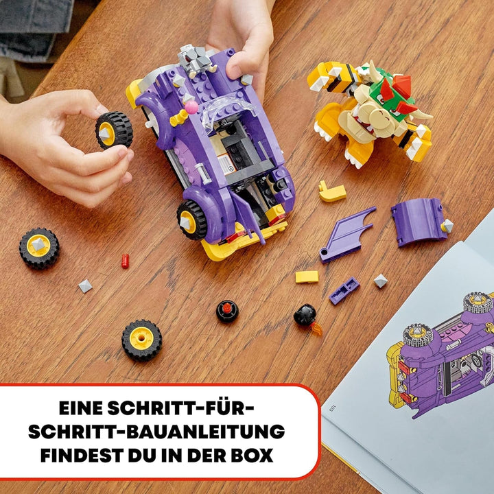 LEGO Super Mario Bowser's Monster Cart - Set de expansiune, jucărie pentru mașină cu figura Bowser pentru băieți și fete, set cu un singur personaj, cadou de gamer pentru copii de la 8 ani 71431